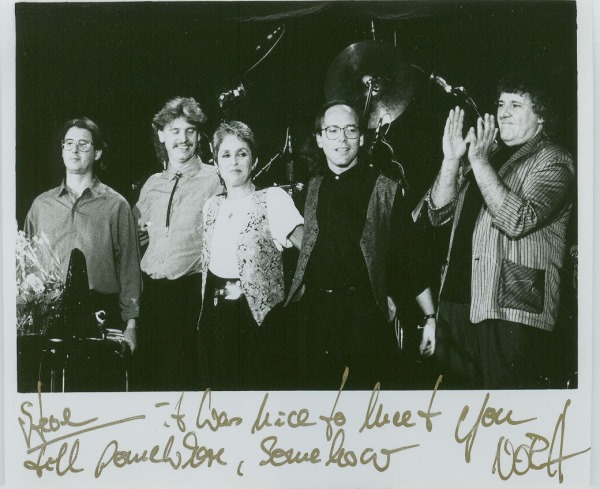 Steve McRay with Joan Baez