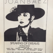 Joan tour poster