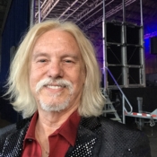 Steve McRay back stage