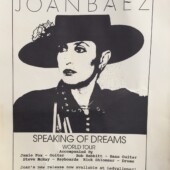 Joan Baez Tour -1989 - 1990 Joan post